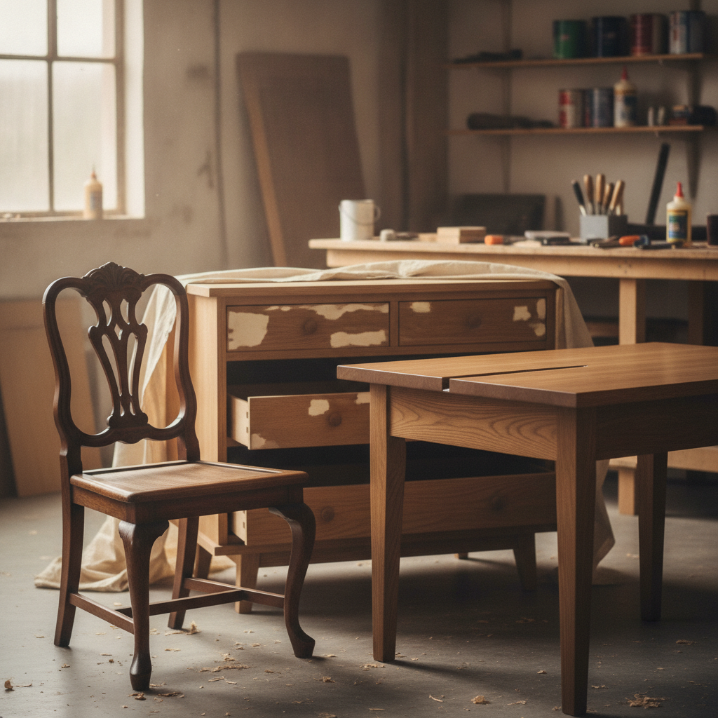 Done Furniture Repair - No Face and No text